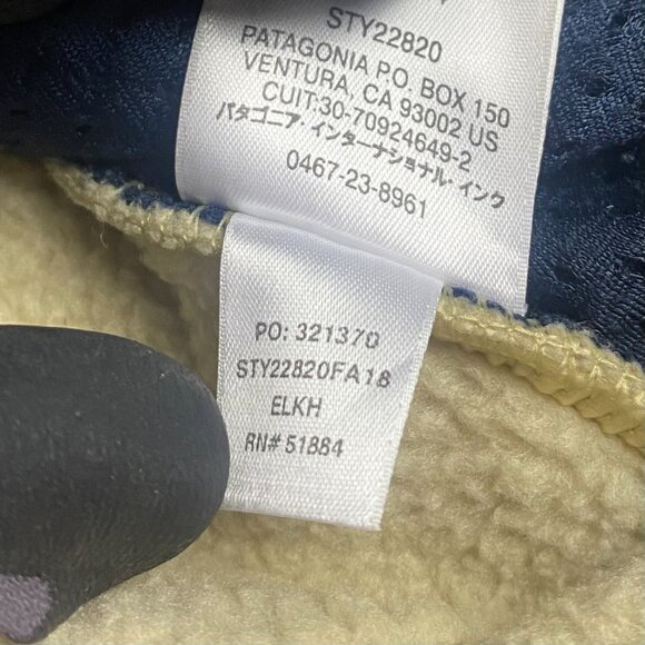 Patagonia Men's Retro Pile Fleece Vest Large El Cap Khaki Retro X Deep Pile - Picture 6 of 10
